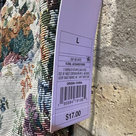 Wild Fable Women's Tapestry Corset Top - Size Large - NWT - Picture 4 of 5